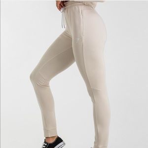 Gymshark solace joggers in sand